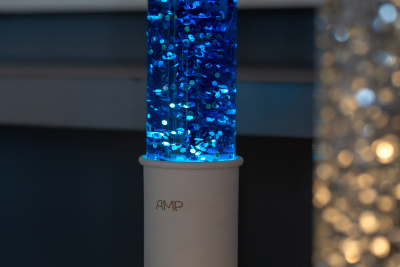 Напольная Лава лампа Amperia Falcon Синее Сияние (76 см)