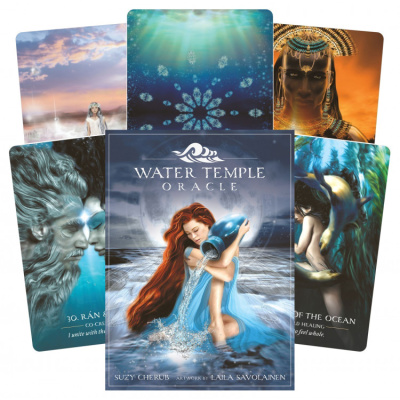 Карты Таро. "Water Temple Oracle Cards" / Оракул храма воды, Blue Angel