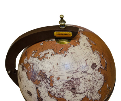 EG42002RN00 Глобус-бар настольный, d=42 см (современная карта мира на английском языке)