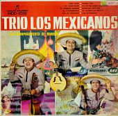 Виниловая пластинка Trio Los Mexicanos, Трио Лос Мехиканос; Con Acompanamiento de Mariachi, бу Виниловая пластинка Trio Los Mexicanos, Трио Лос Мехиканос; Con Acompanamiento de Mariachi, бу