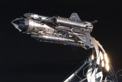 Механический металлический конструктор TimeForMachine - Космический шаттл на ракете-носителе (Starbreeze Explorer)