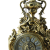 Каминные часы с канделябрами "Флора"