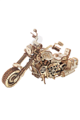 Деревянный механический конструктор Robotime Круизный мотоцикл Cruiser Motorcycle
