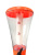 Диспенсер для напитков Пивная Башня "Светильник", с подсветкой, 3л, колба для льда, красная