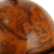 Глобус-бар напольный угловой "Огненная земля", d=42 см