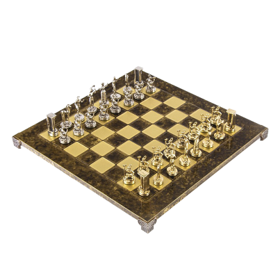 Шахматный набор "Минойский период" (36х36 см), доска коричневая