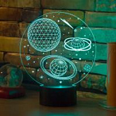 3D ночник Космос 3D ночник Космос