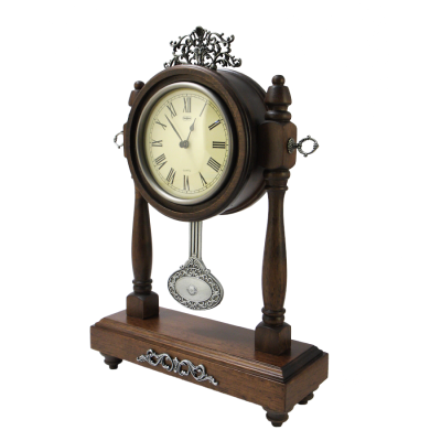 Часы ретро с маятником настольные "Паризьен"