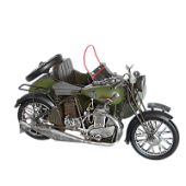 Модель мотоцикла армейского с коляской