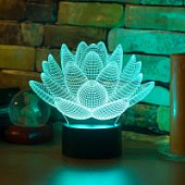 3D ночник Лотос 3D ночник Лотос