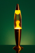 Лава лампа Amperia Rocket Gold Желтая/Прозрачная (35 см)