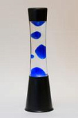 Лава-лампа 39см CG Синяя/Прозрачная (Black)