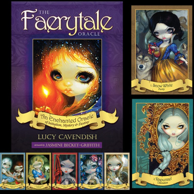 Карты Таро "Faerytale Oracle Cards" Blue Angel / Таро Сказочный Оракул