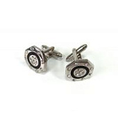Запонки Cufflinks Inc. Восьмиугольник со стразами CF19 Запонки Cufflinks Inc. Восьмиугольник со стразами CF19