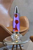 Лава-лампа Mathmos Evo Candle Оранжевая/Фиолетовая