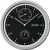 Круглые настенные часы Seiko, QXA542AN, с термометром